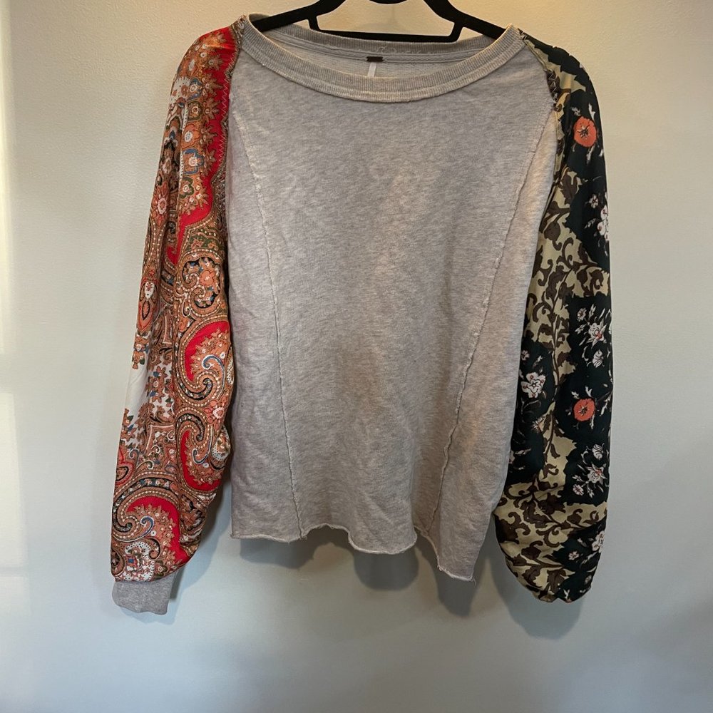 Free People Arm Detail Sweater